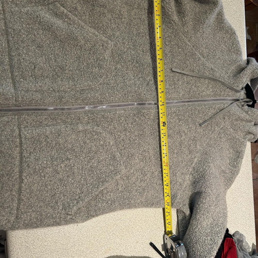 lululemon athletica Gray Teddy Jacket